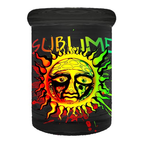 Sublime Sun 6 oz. Black Apothecary Jar